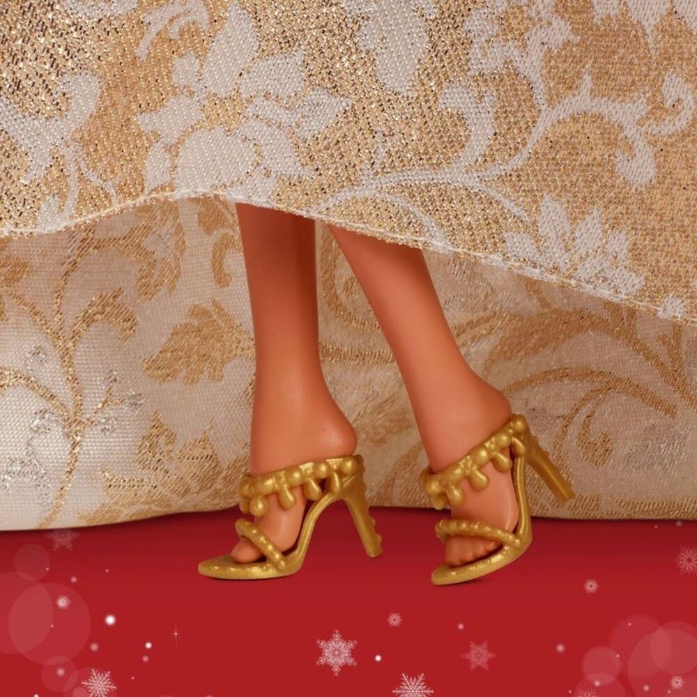 2025 Signature Holiday Barbie Fashion Doll Dark Hair Seasonal Collector Edition - Picture 4 of 4